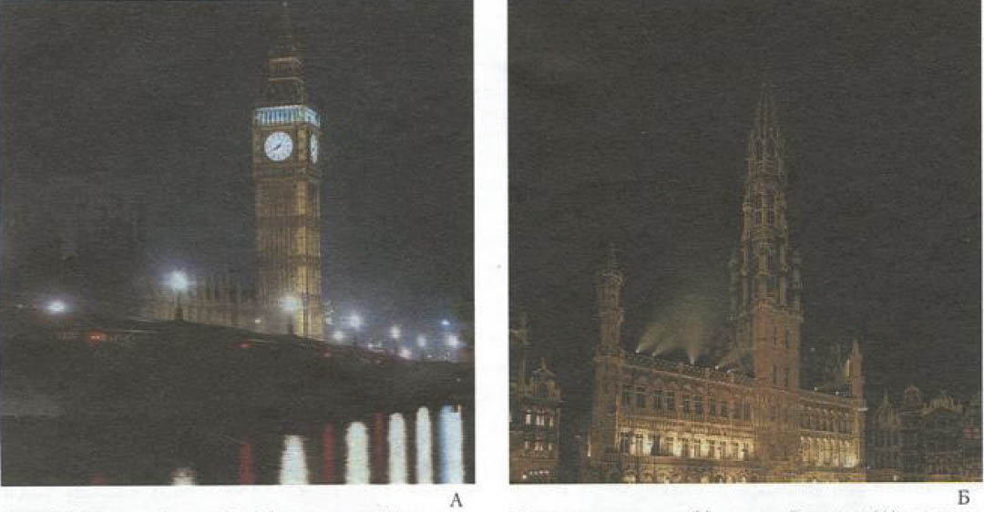 Часовая башня Биг Бен у здания Парламента и Вестминстерского аббатства